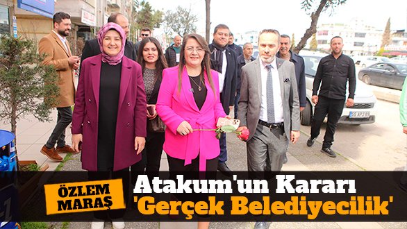 Atakum'un kararı 'Gerçek Belediyecilik'