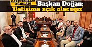 Başkan Halit Doğan, Samsunlu gazetecileri ağırladı