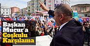 MHP İl Başkanı Burhan Mucur'a Alaçam'da coşkulu karşılama