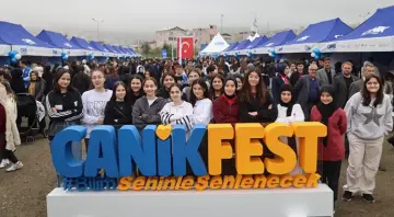 Samsun'da 71 bin kişi CANİKFEST'te Buluştu