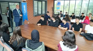 Başkan Sandıkçı öğrencilerle buluştu