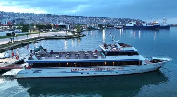 Samsun'da bayramda gemi turlarına yoğun talep