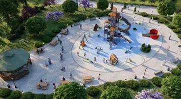 Samsun'da ilçeler parklara kavuşuyor