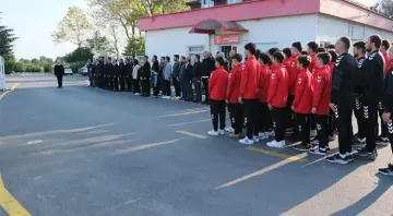 Samsunspor Atatürk'ü andı