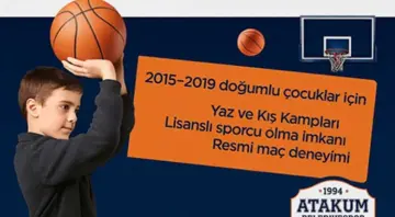 Atakum'da Spor Okulları'na Kayıtlar Başladı