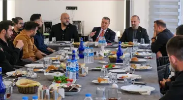 Samsunspor, içerik üreticilerini ağırladı