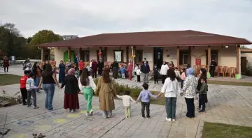 Çocuklar Samsun Atakum'da buluştu