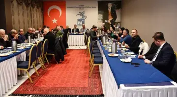 SMMO Yönetimi Gazetecilerle Buluştu