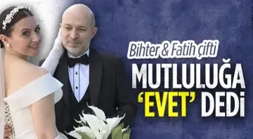 Esra ve Fatih Çifti Mutluluğa 'Evet' Dedi