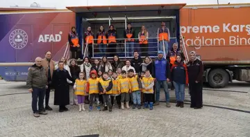 Deprem Simülasyon Tırı Samsun Atakum’da