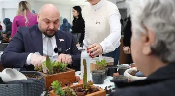 Atakum'da Yaşlılar İçin Teraryum Atölyesi