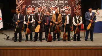 Türkiye’nin Aşıkları Samsun’da Buluştu