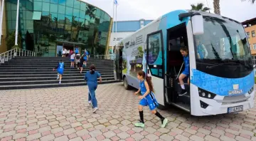 Canik Belediyesi'nden Ücretsiz Sporcu Servisi